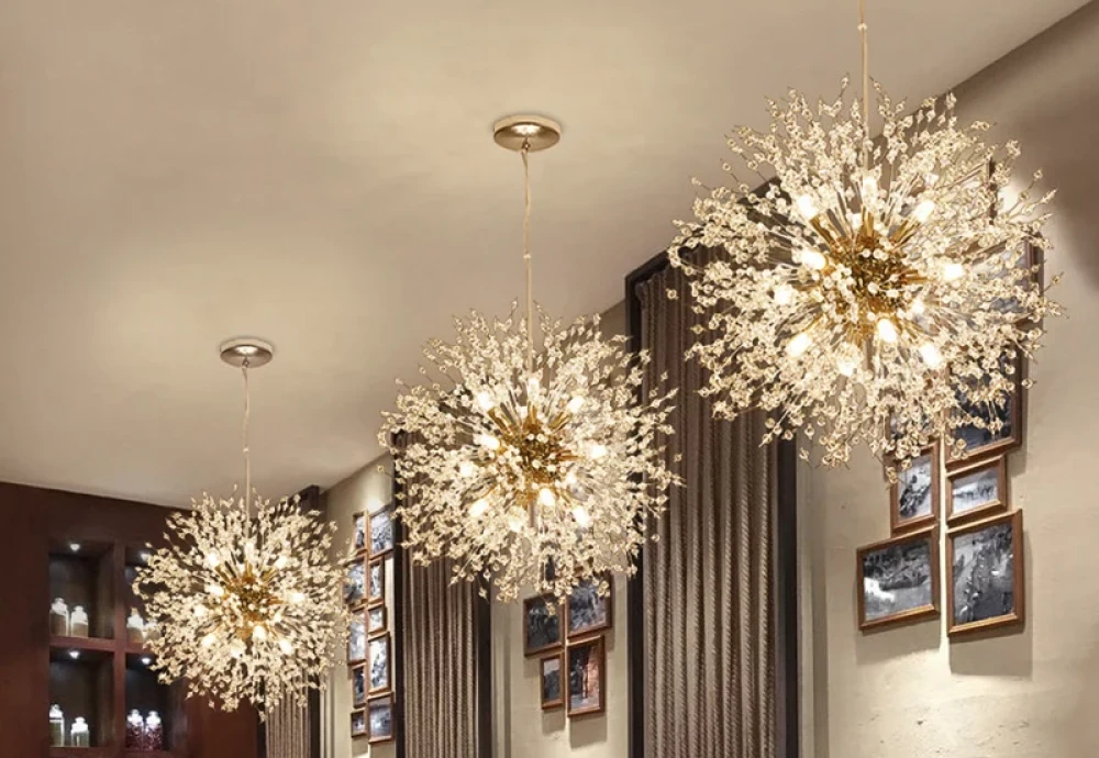 elegant crystal chandelier