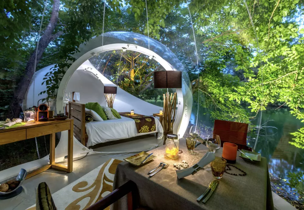 garden igloo bubble tent