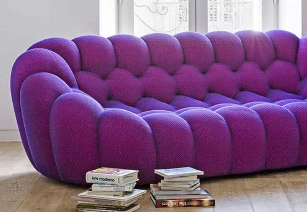 white bubble sofa